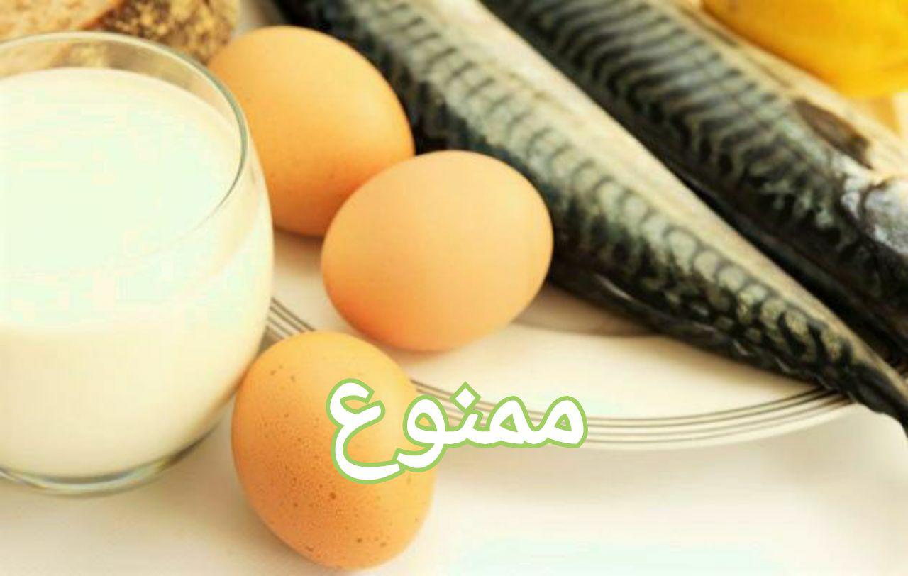 تخم مرغ و ماهی